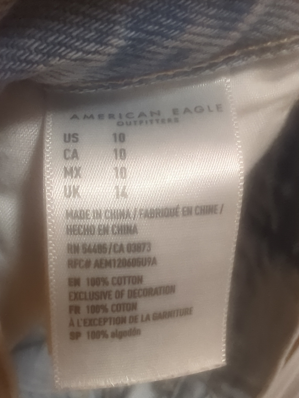American Eagle Outfitters Light Blue Women's Jeans